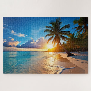 Tropical Beach Destination Puzzle