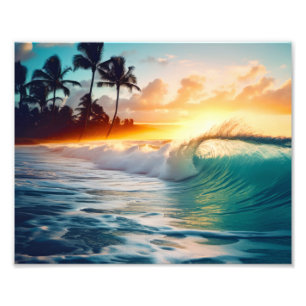 Tropical Beach Foto Print