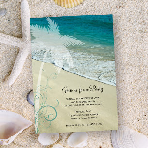 Tropical Beach General Party Einladung