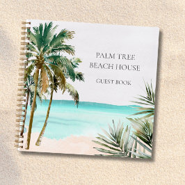 Tropical Beach House Ferienvermietung Gästebuch Notizbuch