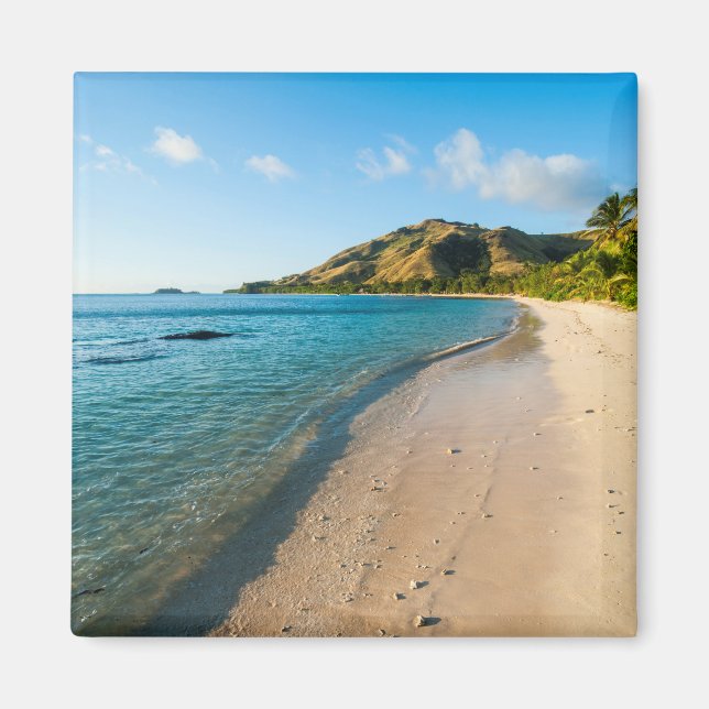 Tropical Beach Landschaft, Fidschi Magnet (Vorne)
