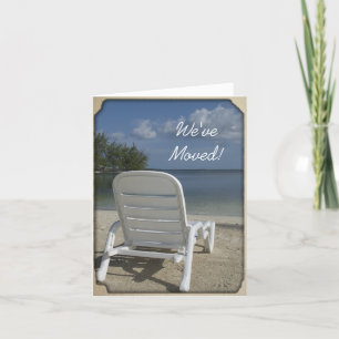 Tropical Beach Lounge Adresswechsel Ankündigung