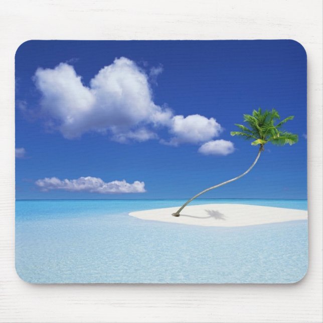 Tropical Beach Mouse Pad Mousepad (Vorne)