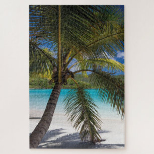 Tropical Beach Palm Puzzle
