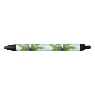 Tropical Beach Palme an einem sonnigen Tag Kugelschreiber