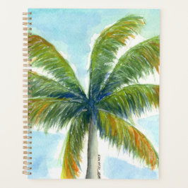Tropical Beach Palme an einem sonnigen Tag Planer