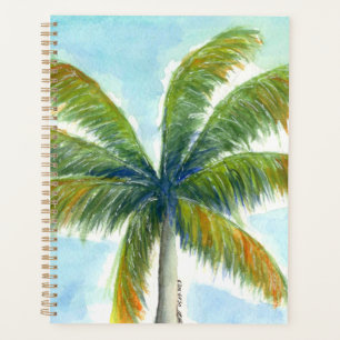 Tropical Beach Palme an einem sonnigen Tag Planer