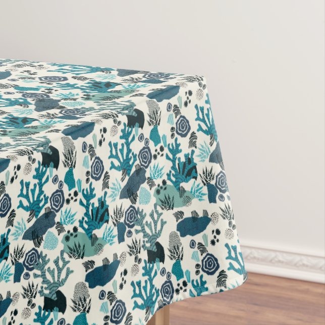 Tropical Beach Pattern Tischdecke (Beispiel)
