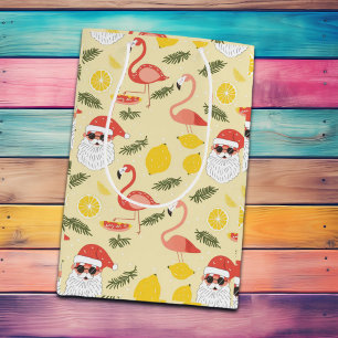 Tropical Beach & Santa Christmas im Juli Party Mittlere Geschenktüte