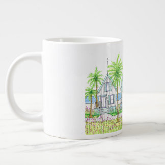 Tropical Beach Shack Jumbo Mug Jumbo-Tasse