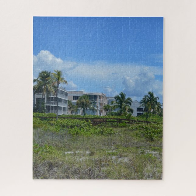 Tropical Beach Side Paradise Puzzle (Vertikal)
