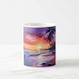 Tropical Beach Sunset #1 Tasse