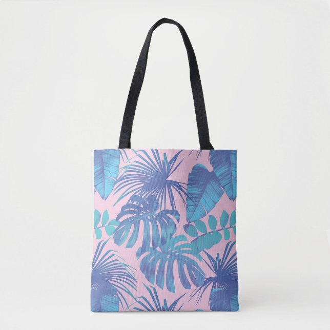 Tropical Beach Tote Bag: Urlaubstasche (Vorderseite)