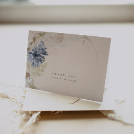 Tropical Beach Wedding Danke Karte