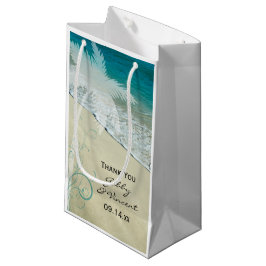 Tropical Beach Wedding Vielen Dank Kleine Geschenktüte