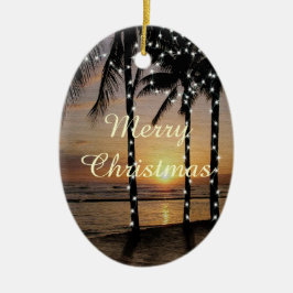 Tropical Beach Weihnachtsschmuck
