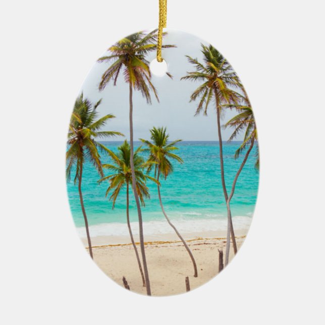 Tropical Beach Weihnachtsschmuck (Vorne)