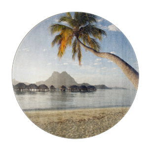 Tropical Beaches Beach Huts   Schneidebrett