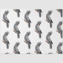 Tropical Bird Series: Palm Parrot Design 2 Seidenpapier