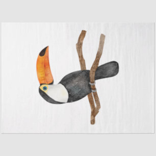 Tropical Bird Series: Toucan Seidenpapier