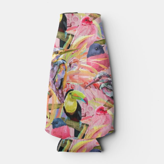 Tropical Birds Flaschenkühler (Vorderseite)