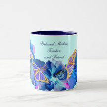 Tropical Blue Mother's Day Tasse