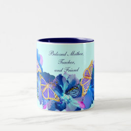 Tropical Blue Mother's Day Tasse