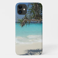 Tropical Blue Ocean Beach Scene Foto