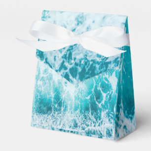 Tropical Blue Ocean Waves Geschenkschachtel