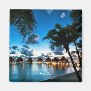 Tropical Bora Bora Magnet