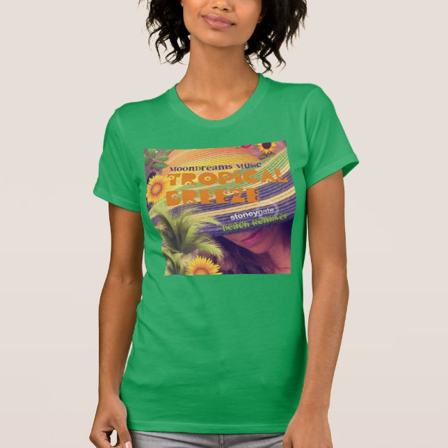Tropical Breeze Beach Remixes T-Shirt (Vorderseite)