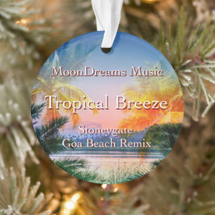 Tropical Breeze Goa Beach Ornament