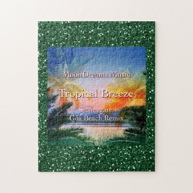 Tropical Breeze Goa Beach Puzzle (Vertikal)
