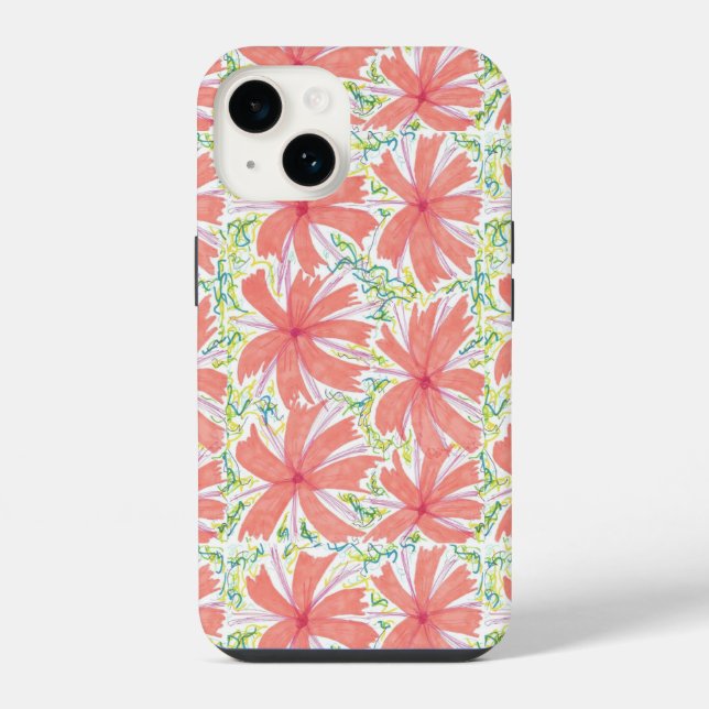 Tropical Burst iPhone-Hülle iPhone Hülle (Rückseite)