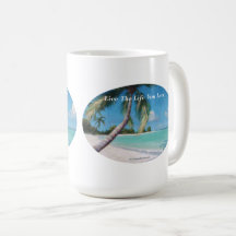 Tropical Caribbean Beach - Leben Sie das Leben, da