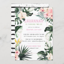 Tropical Chic | Exotic Monstera Geburtstagsparty