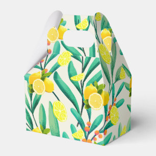 Tropical Citrus Sommer frische Orangenlemon Slice Geschenkschachtel