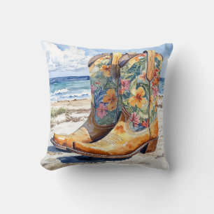 Tropical Cowgirl Boots Western Meets Coastal Kissen
