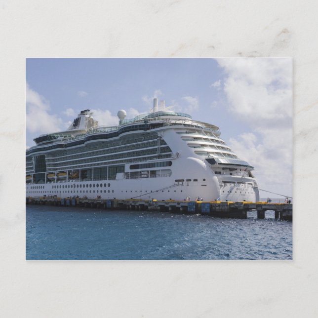 Tropical Cruise Ship Postkarte (Vorderseite)