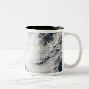 Tropical Cyclone Carina Zweifarbige Tasse