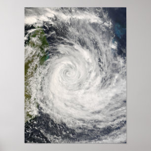 Tropical Cyclone Gamede von Madagaskar Poster