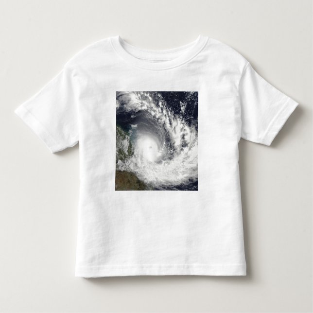Tropical Cyclone Hamish über Australien Kleinkind T-shirt (Vorderseite)