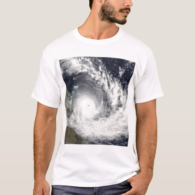Tropical Cyclone Hamish über Australien T-Shirt (Vorderseite)