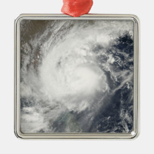 Tropical Cyclone Laila Ornament Aus Metall
