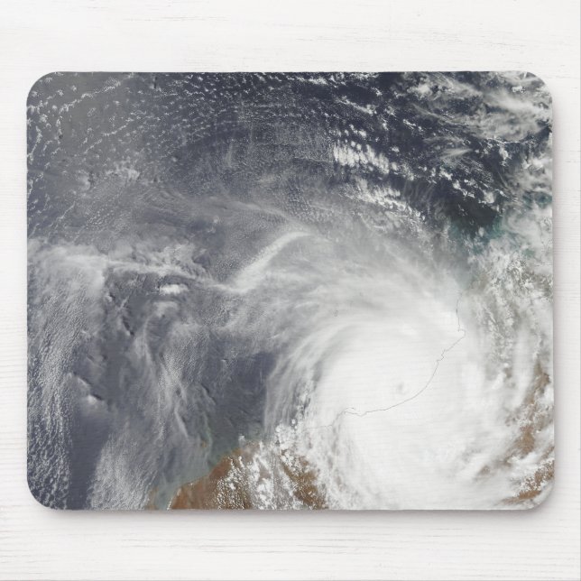 Tropical Cyclone Laurence über Western Australi Mousepad (Vorne)