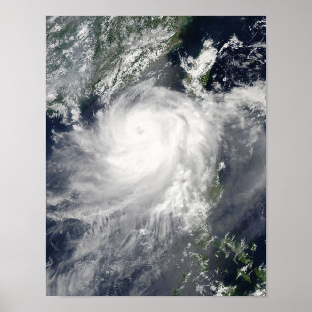 Tropical Cyclone Linfa Poster (Vorne)