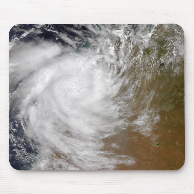 Tropical Cyclone Magda kommt an Land in Australien Mousepad (Vorne)