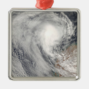 Tropical Cyclone Melanie aus Australien Silbernes Ornament