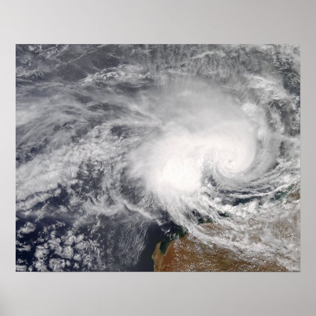 Tropical Cyclone Nicholas aus Australien Poster (Vorne)