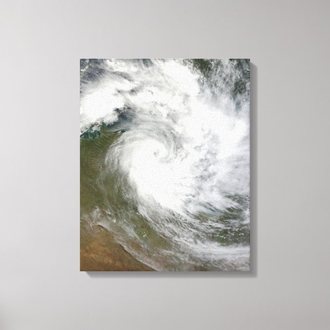 Tropical Cyclone Paul über Australien Leinwanddruck (Vorderseite)